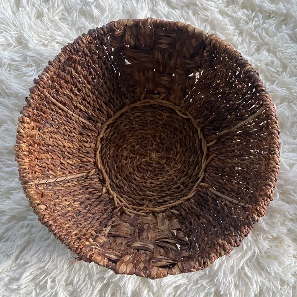 World Market Wicker Weaved Basket